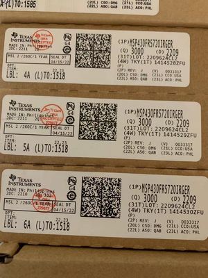 جودة  MSP430FR5720IRGER  New And Original  VQFN24  Integrated Circuit مصنع