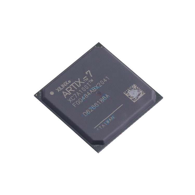 XC7A100T-2FGG484I BGA484 رقائق xilinx 1 فولت كمية المدخلات والمخرجات 285 مصفوفة بوابة قابلة للبرمجة بالمجال IC إلكتروني