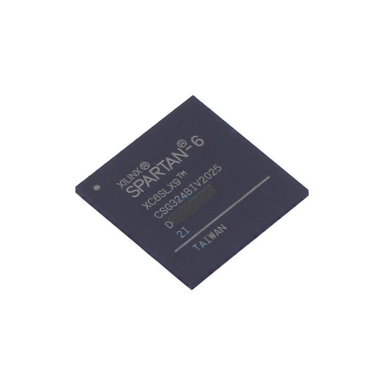 XC6SLX9-2CSG324I BGA324 رقائق xilinx 1.2 فولت كمية المدخلات والمخرجات 200 مصفوفة بوابة قابلة للبرمجة بالمجال IC إلكتروني
