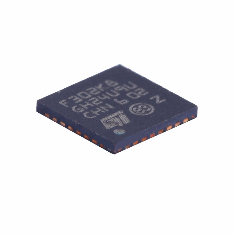 STM32F302K8U6 الأصلي STM32F302K8U6 لـ MCU STM32F3 متحكم IC 32 بت 72 ميجا هرتز 64 كيلو بايت فلاش 32-UFQFPN