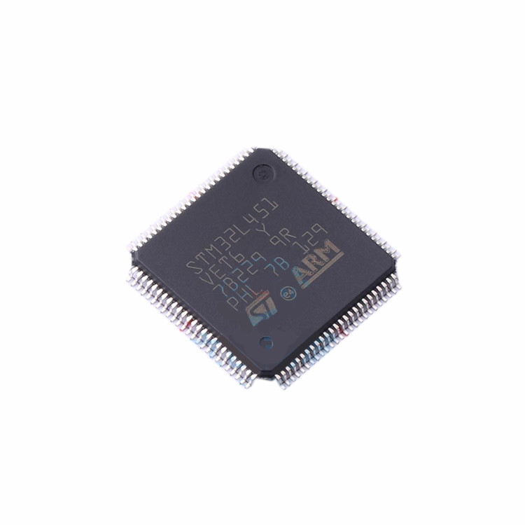(متوفر) STM32L451VET6 100-LQFP (14x14) دائرة متكاملة IC MCU 8BIT 32KB FLASH 32LQFP
