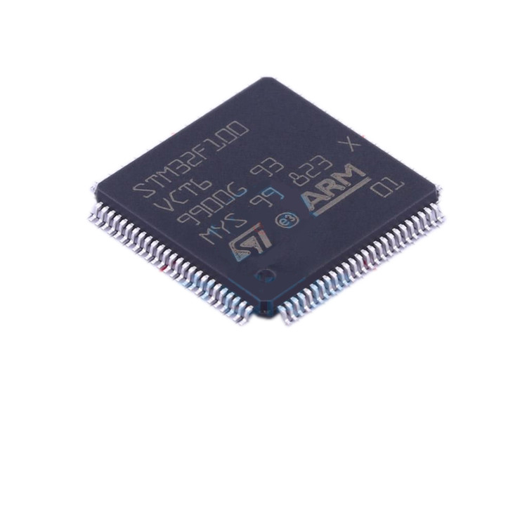 STM32F100VCT6 LQFP64 توزيع المكونات الإلكترونية جديد أصلي تم اختباره رقاقة الدائرة المتكاملة IC STM32F100VCT6