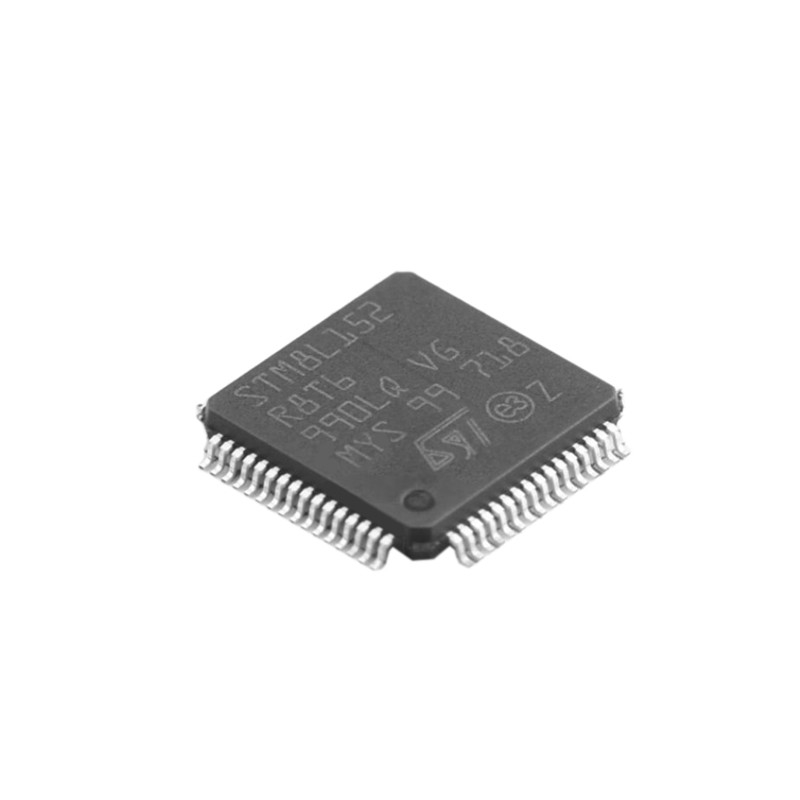 STM8L152R8T6 المتحكمات الدقيقة والمعالجات IC MCU 8BIT 64KB FLASH 64LQFP الدوائر المتكاملة ic رقاقة STM8L152R8T6