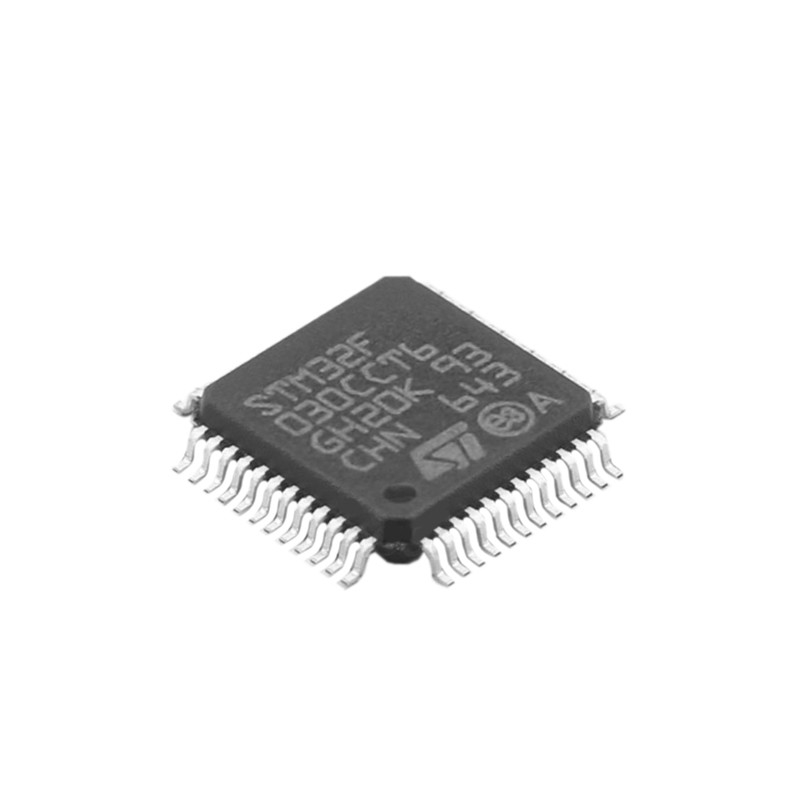 STM32F030CCT6 100٪ جديد مستورد أصلي STM32F030 STM32F030C6T6 STM32F030C8T6 LQFP-48 متحكم MCU