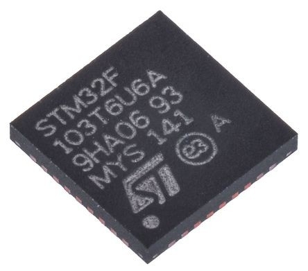 في المخزون ميكروكنترولر IC MCU 32BIT 32KB FLASH 36VFQFPN الدوائر المتكاملة ic رقاقة STM32F103T6U6A