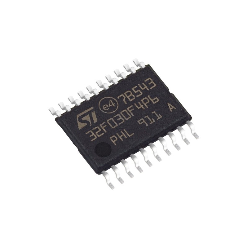 في المخزون ميكروكنترولر IC MCU 32BIT 16KB FLASH 20TSSOP مكونات إلكترونية دوائر متكاملة STM32F030F4P6