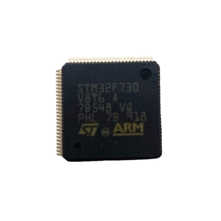 في المخزون ميكروكنترولر IC MCU 32BIT 64KB FLASH 100LQFP مكون إلكتروني دوائر متكاملة STM32F730V8T6