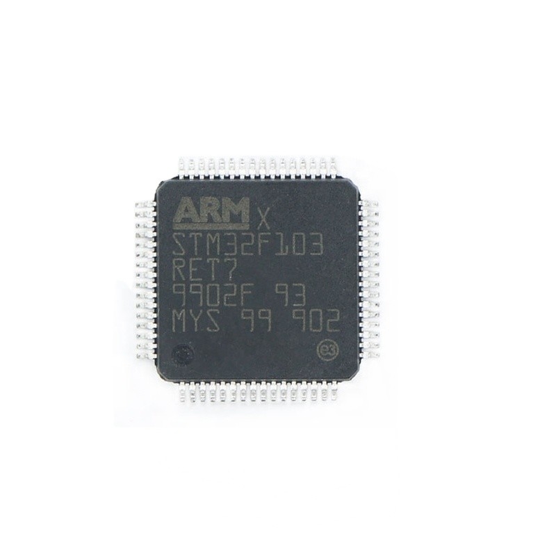 في المخزون ميكروكنترولر IC MCU 32BIT 512KB FLASH 64LQFP الدوائر المتكاملة ic رقاقة STM32F103RET7