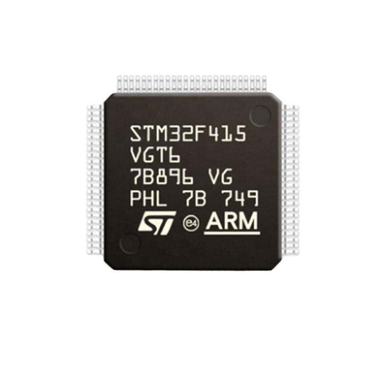 في المخزون ميكروكنترولر IC MCU 32BIT 1 ميجابايت FLASH 100LQFP مكون إلكتروني دوائر متكاملة STM32F415VGT6