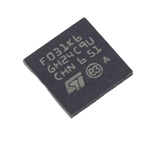 في المخزون ميكروكنترولر IC MCU 32BIT 32KB FLASH 32UFQFPN مكون إلكتروني دوائر متكاملة STM32F031K6U6