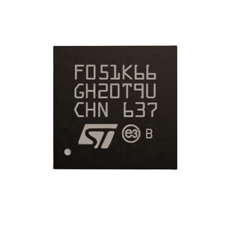 في المخزون ميكروكنترولر IC MCU 32BIT 32KB FLASH 32UFQFPN مكون إلكتروني دوائر متكاملة STM32F051K6U6
