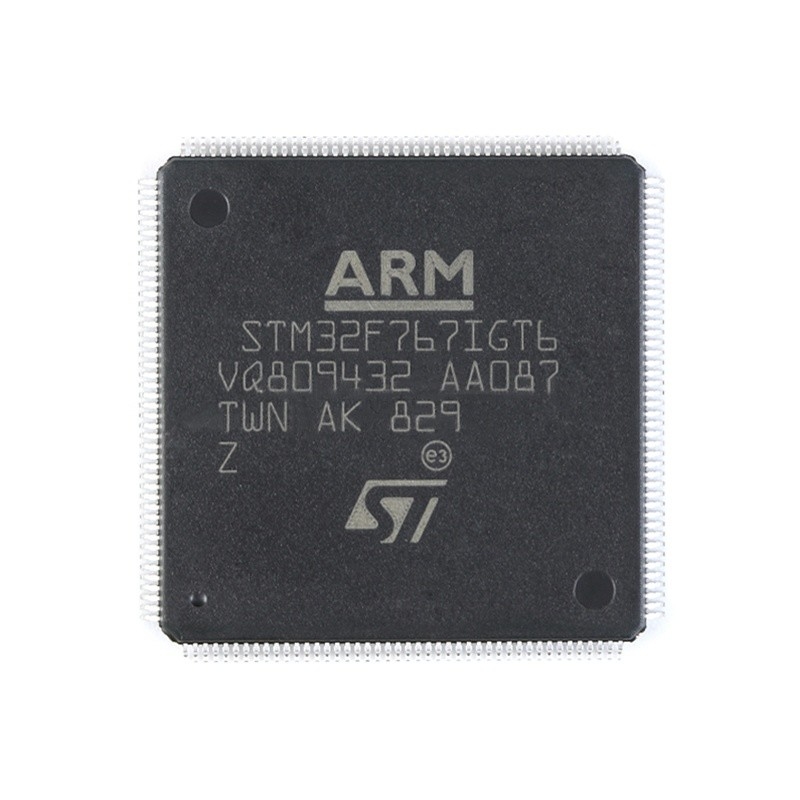في المخزون ميكروكنترولر IC MCU 32BIT 1 ميجابايت FLASH 176LQFP مكون إلكتروني دوائر متكاملة STM32F767IGT6