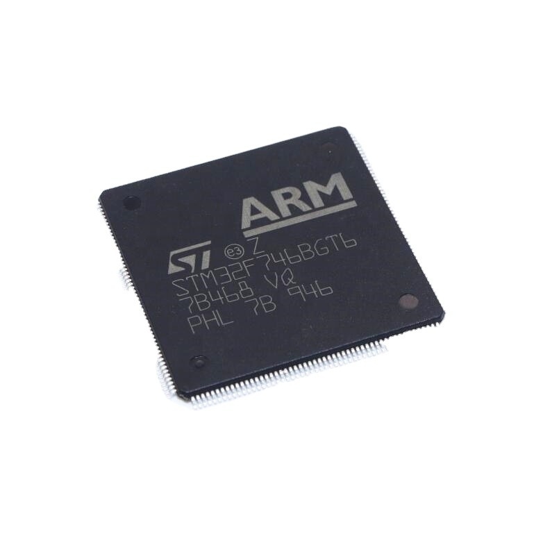 الدوائر المتكاملة STM32F746 MCU LQFP208 متحكم IC رقاقة STM32F746BGT6 IC MCU متحكم المكونات الإلكترونية