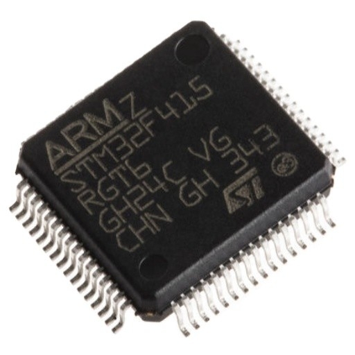 في المخزون ميكروكنترولر IC MCU 32BIT 1 ميجابايت FLASH 64LQFP الدوائر المتكاملة IC رقاقة STM32F415RGT6