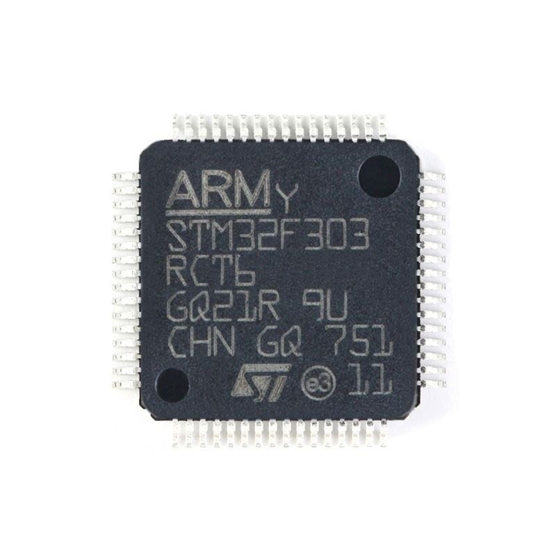 في المخزون ميكروكنترولر IC MCU 32BIT 256KB FLASH 64LQFP الدوائر المتكاملة IC رقاقة STM32F303RCT6