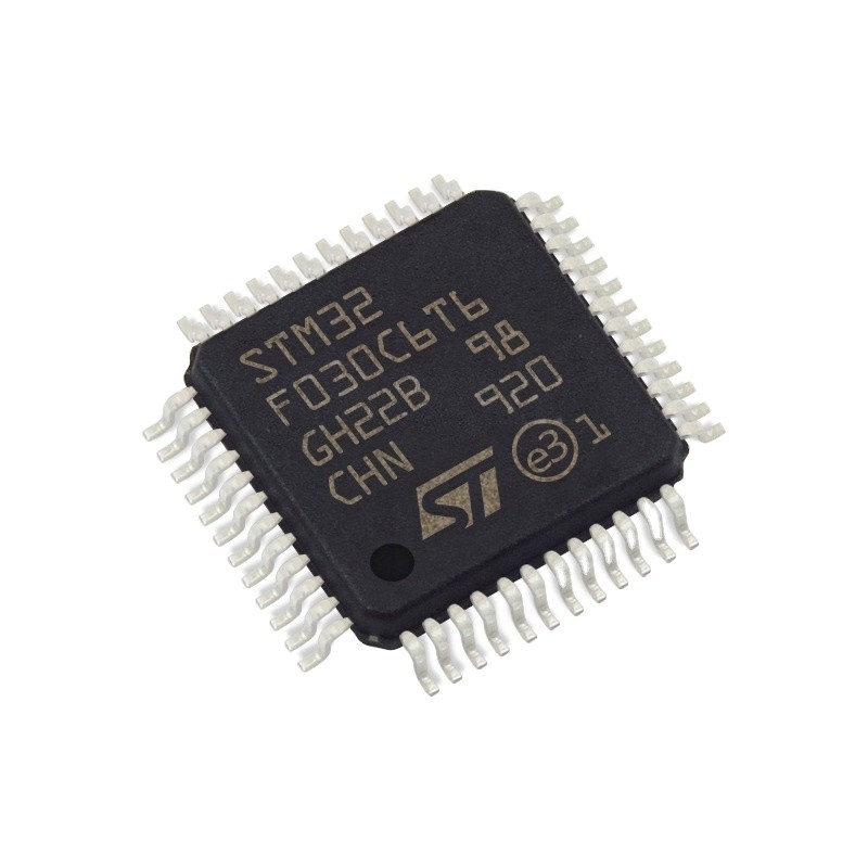 في المخزون ميكروكنترولر IC MCU 32BIT 32KB FLASH 48LQFP المكونات الإلكترونية الدوائر المتكاملة رقائق بغا STM32F030C6T6