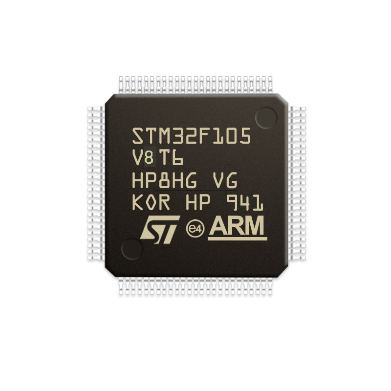 Chuangyunxinyuan STM32F105VCT6 IC متحكم أصلي LQFP64 MCU الأصلي الأسهم الدوائر المتكاملة رقاقة STM32F105VCT6