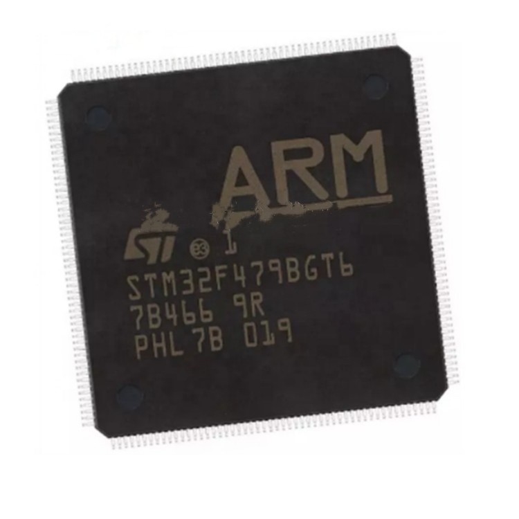 عنصر Chuangyunxinyuan الإلكتروني الأصلي ARM Cor-tex-M7 STM32F7 متحكم دقيق IC MCU 32BIT 1 ميجابايت FLASH 208LQFP STM32F479BGT6