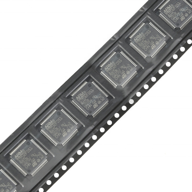 متحكم دقيق الدائرة المتكاملة IC MCU 32BIT 64KB FLASH 64LQFP STM32F STM32F051 STM32F051R8T6 العلامة التجارية الأصلية