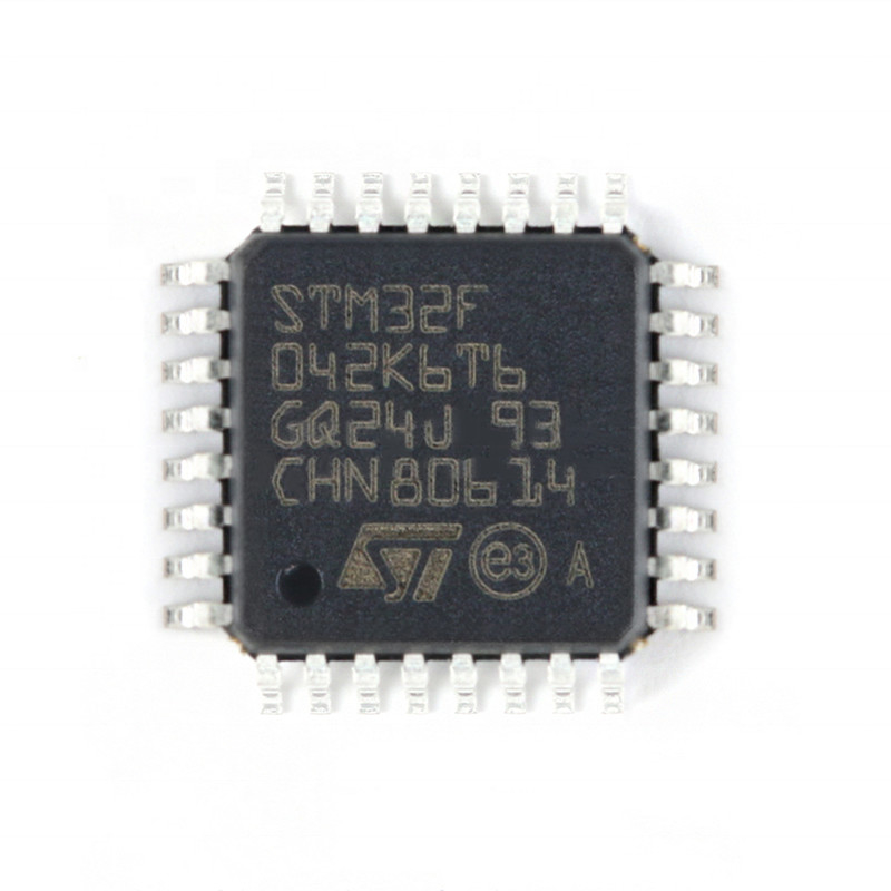 متحكم دقيق الدائرة المتكاملة IC MCU 32BIT 32KB FLASH 32LQFP STM32F STM32F042 STM32F042K6T6 العلامة التجارية الأصلية