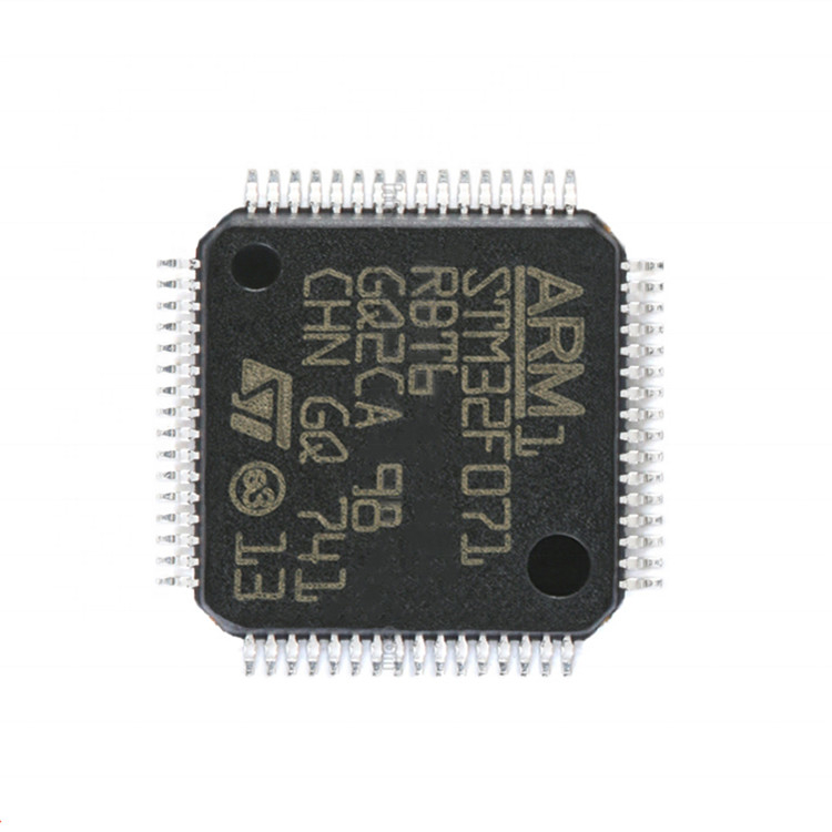 المكونات الإلكترونية الدوائر المتكاملة IC رقاقة IC MCU 32BIT 128KB FLASH 64LQFP STM32F071 STM32F071RB STM32F071RBT6
