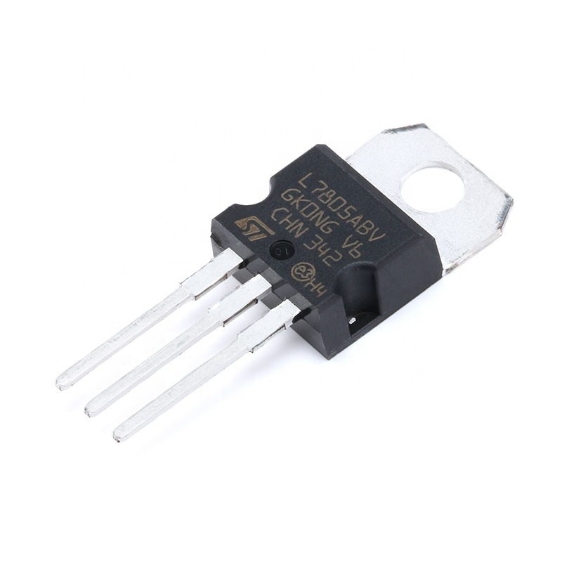 Chuangyunxinyuan الأصلي الجديد في إدارة الطاقة في المخزون IC TO-220 L7805A IC رقاقة الدوائر المتكاملة اللوازم الإلكترونية L7805ABV