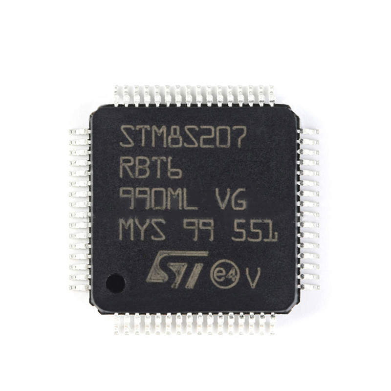 مستلزمات مكونات الإلكترون متحكمات مروكونترولر 8 بت منظم جهد الجهد Log S Driver STM8S207RBT6 Ic