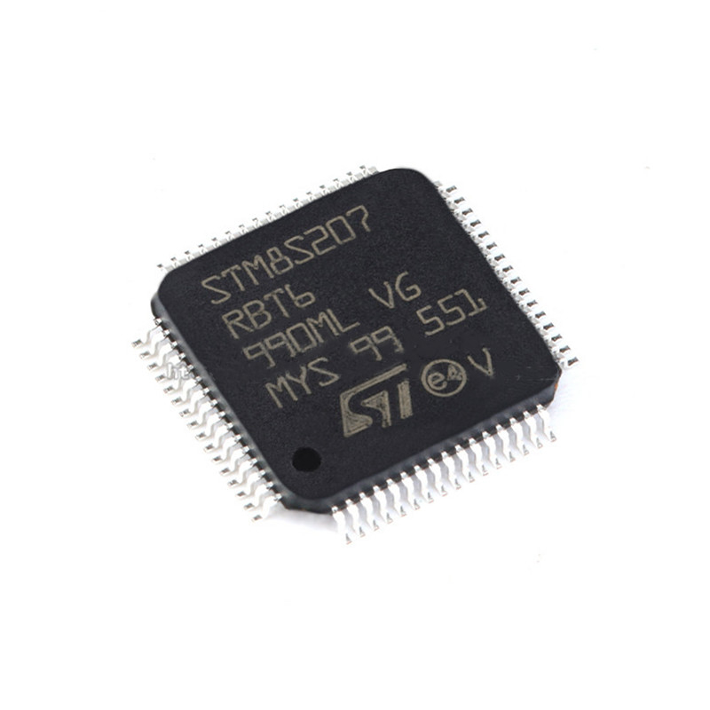مستلزمات مكونات الإلكترون متحكمات مروكونترولر 8 بت منظم جهد الجهد Log S Driver STM8S207RBT6 Ic