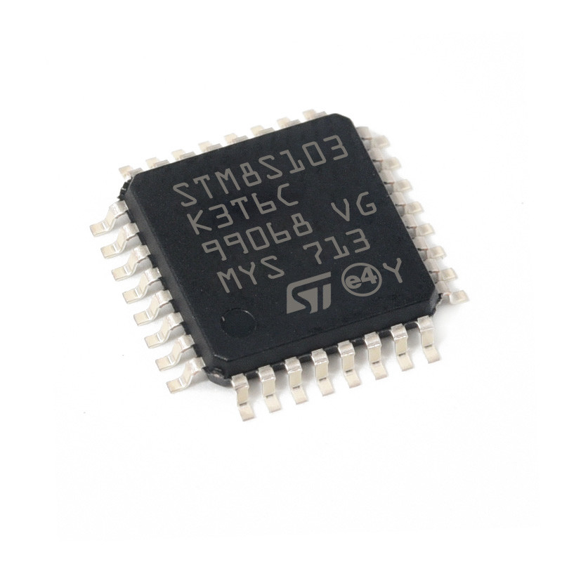 مكونات إلكترونية جديدة أصلية على الإنترنت متحكم دقيق للدائرة المتكاملة STM8S103K3T6C IC رقاقة