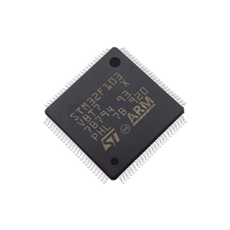 STM32F103VBT7 متحكم دقيق جديد أصلي على الإنترنت مكونات إلكترونية دوائر متكاملة LQFP100 MCU STM32F103VBT7 رقاقة