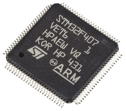 الأصلي أصيلة STM32F407VET6 متحكم دقيق ARM Cortex-M4 168 ميجا هرتز / 512 كيلو بايت فلاش RAM: 196 كيلو بايت IC