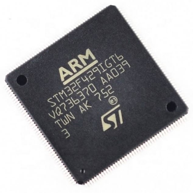 المكونات الإلكترونية Stm32F Stm32F429 متحكم MCU المعالج رقاقة واحدة كمبيوتر دقيق Lqfp-176 Stm32F429Igt6 رقاقة