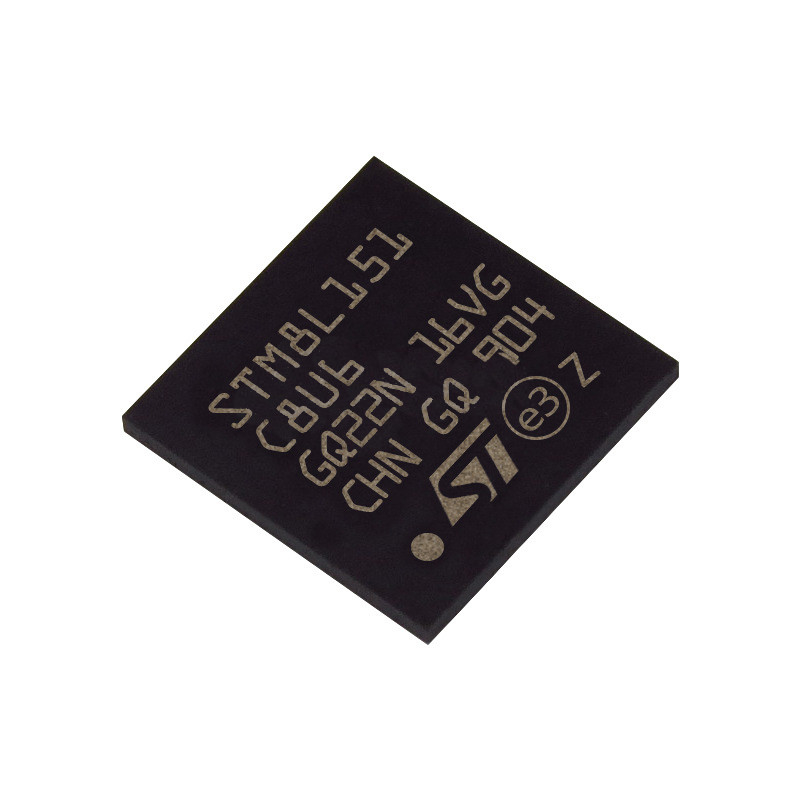STM8L151C8U6 متحكم دقيق جديد أصلي على الإنترنت مكونات إلكترونية دوائر متكاملة QFN48 MCU STM8L151C8U6 Ic